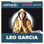 Leo García vuelve a Café Berlín