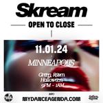 Halloween w/ Skream: Open to Close