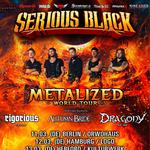 Serious Black "Metalized" Tour 2025 + Dragony + Autumn Bride