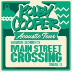 Kolby Cooper Christmas Acoustic Tour