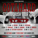 Gotthard Stereo Crush Tour 2025