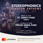 Stereophonics Stadium Anthems Summer 25