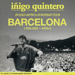 Iñigo Quintero - Sala Apolo - Barcelona