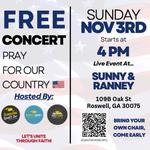 Pray For Our Country Concert