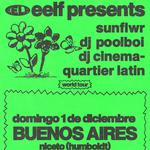 EELF Presents sunflwr (LA) dj poolboi (Berlin) + Invitados especiales por anunciar