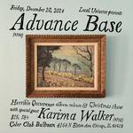 Advance Base & Karima Walker at Color Club Ballroom