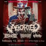 Aborted with special guests at Brick by Brick