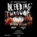 bleeding through holiday show