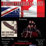  British-Canadian Alliance Presents: Matt O’Ree Band Does Led Zeppelin & Caressing Steel a tribute to Rush! 