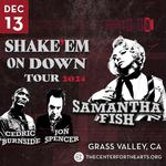 Samantha Fish Shake 'Em On Down Tour with Cedrick Burnside and Jon Spencer