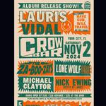 Lauris Vidal Album Release Extravaganza: Matt Woods and the Natural Disasters + Lone Wolf OMB + The Za-Boo-Zays + Michael Claytor