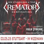 CREMATORY live im Wizemann Stuttgart