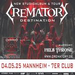 CREMATORY live im 7er Club Mannheim