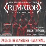 CREMATORY live in der Eventhall Regensburg