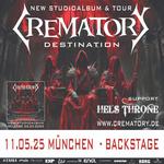 CREMATORY live im Backstage München