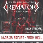 CREMATORY live im From Hell Erfurt