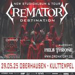 CREMATORY live im Kulttempel Oberhausen