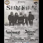 Shade Empire Latin American tour