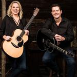 Adam Harvey and Beccy Cole at Lake Charlegrark Country Music Marathon