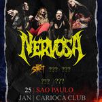 NERVOSA show especial em São Paulo!