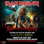 Iron Maiden "Run For Your Lives Tour España 2025"