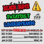 BEACH BUMS, SWEATCULT, LOVERBOYRANDO IN RENO