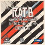 Iasi: Robin and The Backstabbers • Legend Pub • 21.11