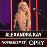 Alexandra Kay at Grand Ole Opry