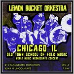 Lemon Bucket Orkestra - World Music Wednesdays at Old Town School of Folk Music