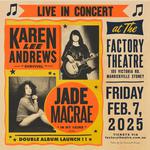 Karen Lee Andrews and Jade MacRae Double Album Launch