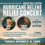 Hurricane Helene Relief Concert