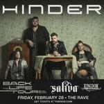 Hinder - Back To Life Tour