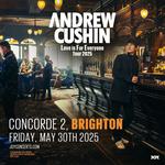 Andrew Cushin at Concorde 2 - Brighton 