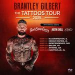 Brantley Gilbert's Tattoos Tour 2025