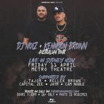 DJ NOIZ and KENNYON BROWN live in Sydney, NSW