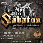 Sabaton and special guests Burning Witches