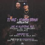 DJ NOIZ and KENNYON BROWN live in Gladstone, QLD