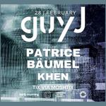 Deep Down presents Guy J, Patrice Baumel & Khen