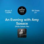 An Evening (and taping for HBO) with Amy Speace