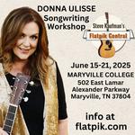 Donna Ulisse Songwriting Workshop at Steve Kaufman's Acoustic Kamps