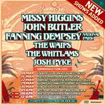 Summersalt 2025 Festival featuring Missy Higgins, John Butler, Fanning Dempsey National Park, The Waifs, The Whitlams, Josh Pyke