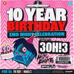 Emo Night Cleveland - 10 Year Birthday Party