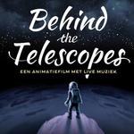 Behind the telescopes