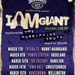 I Am Giant - Original Lineup performing the Horrifying Truth - supported by Tadpole