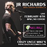 JR Richards (Orig DISHWALLA Singer) Live Solo Benifit Show for Mylas Beleaf (childhood cancer)