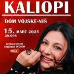 Kaliopi - Niš (Dom Vojske)