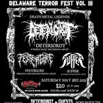 DETERIOROT + Guests at Delaware Terror Fest Vol III