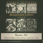 Andrew Peterson presents Resurrection Letters Tour