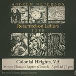 Andrew Peterson presents Resurrection Letters Tour