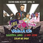 I Love the 90s Tour Featuring Vanilla Ice, SugarHill Gang, 2 Live Crew & Color Me Badd